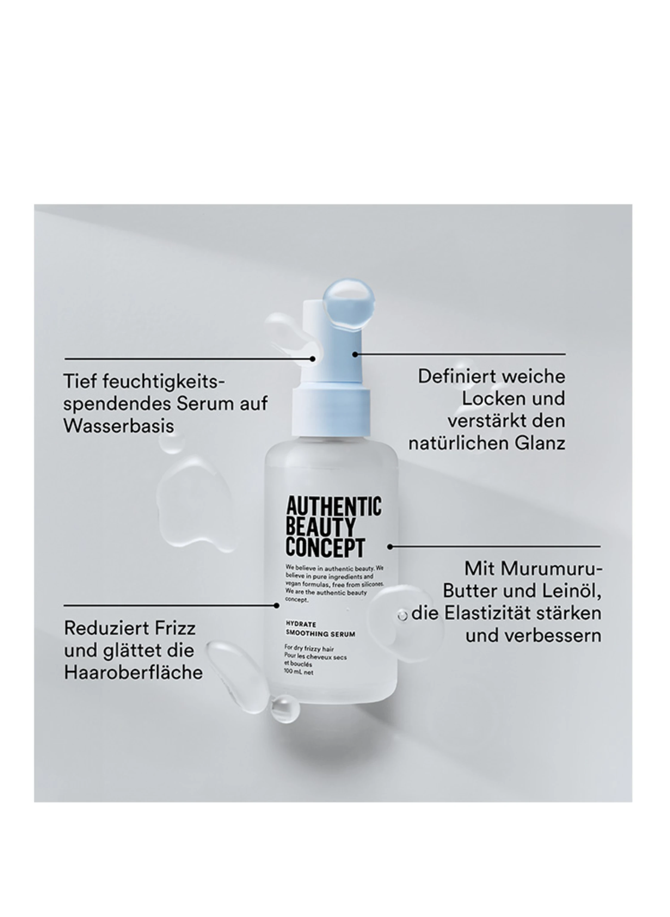 AUTHENTIC BEAUTY CONCEPT HYDRATE SMOOTHING SERUM
