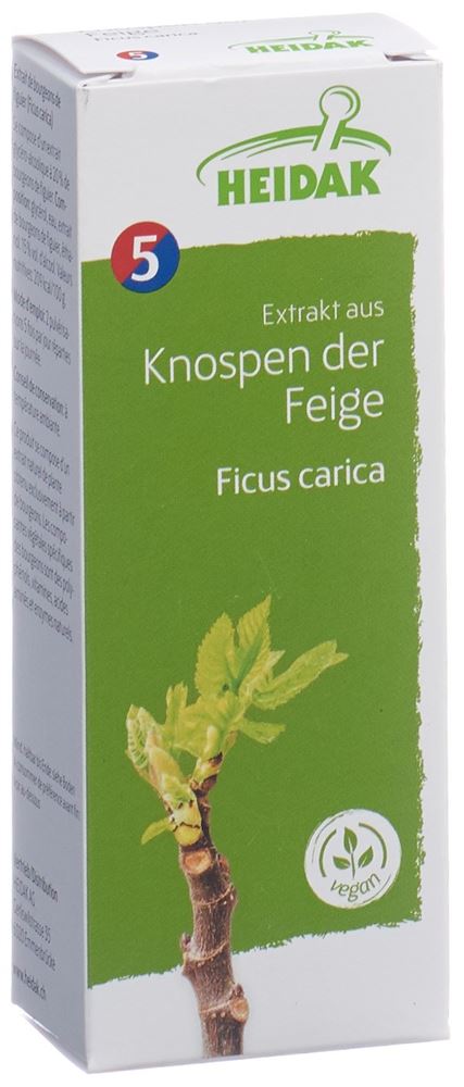 HEIDAK Knospe Feige Ficus carica<br>30 ml, Flasche, Glycerinmazerat