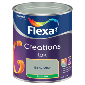 Flexa Creations binnenlak extra mat early dew 750 ml