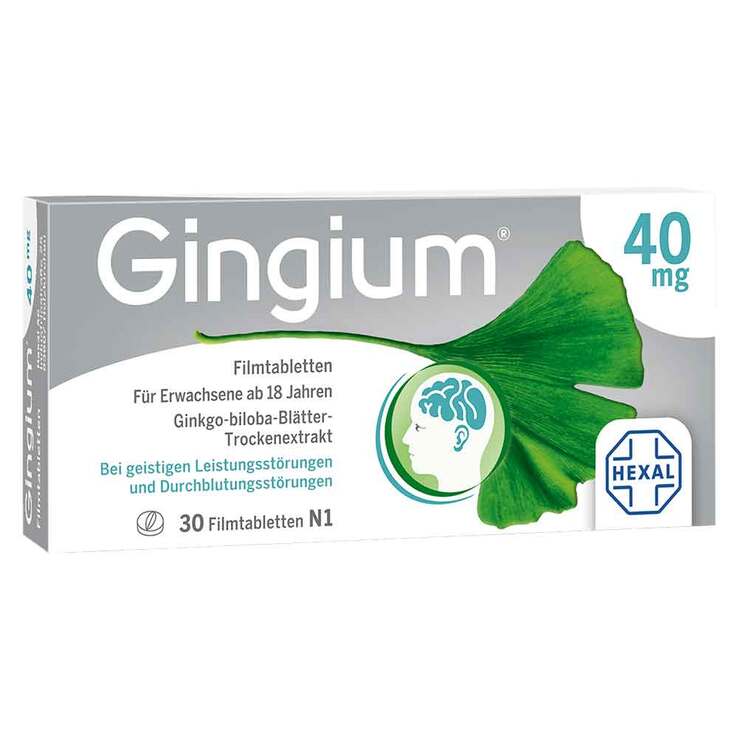 Gingium 40 mg Filmtabletten, 30 St