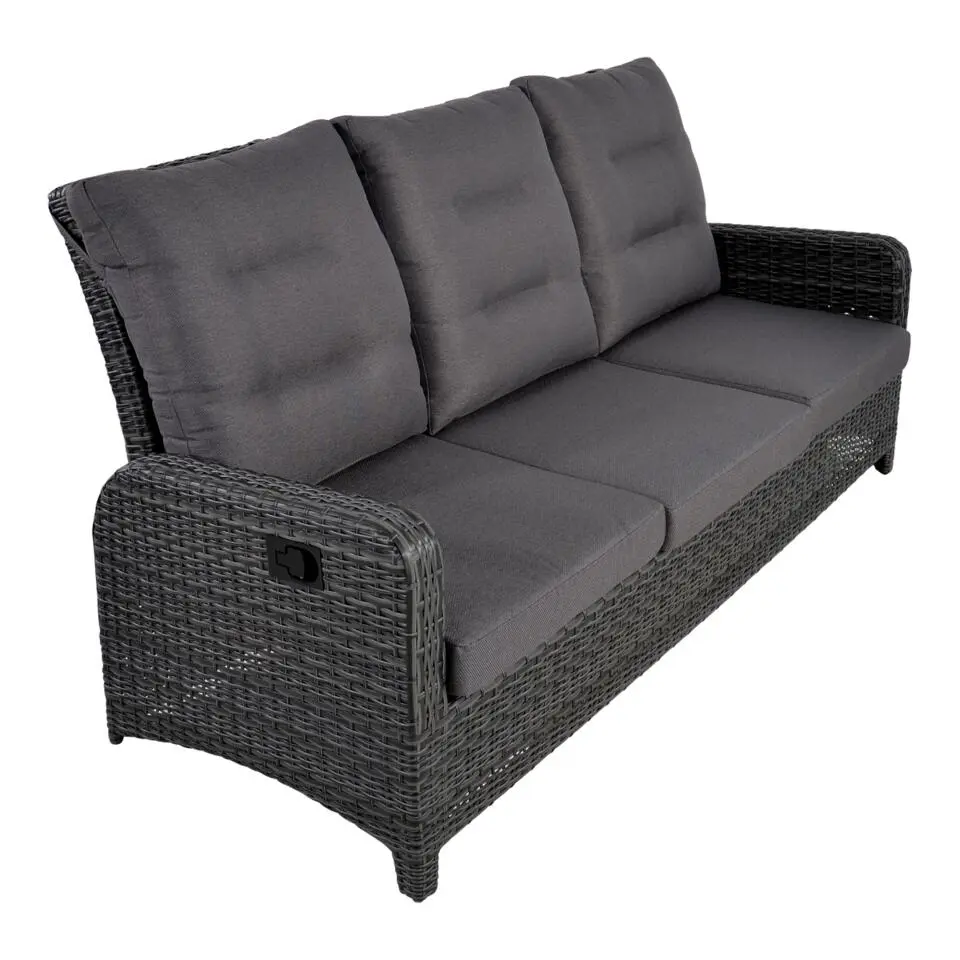Les - Loungebank Soho Forte - antraciet