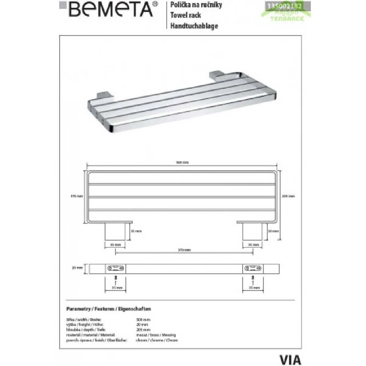 Bemeta - Maison De La Tendance Bemeta VIA Chrome