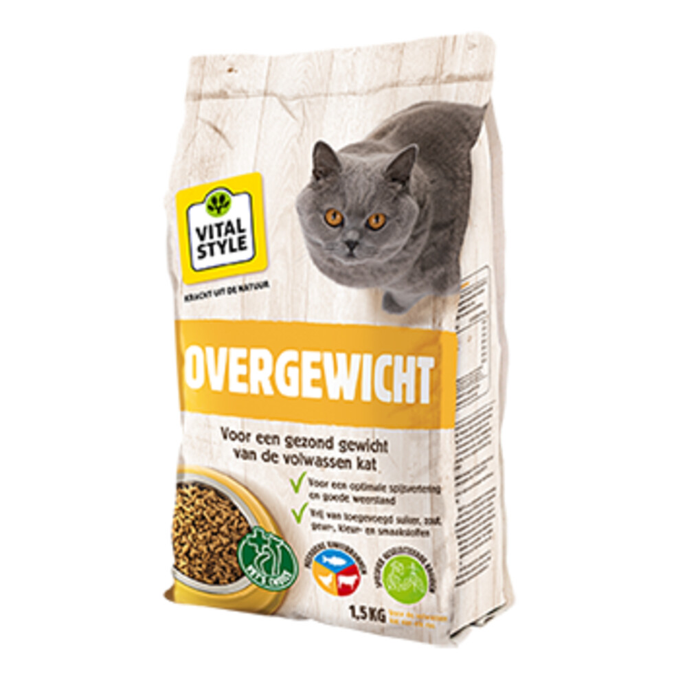 VITALstyle Kattenvoer Overgewicht 1,5 kg