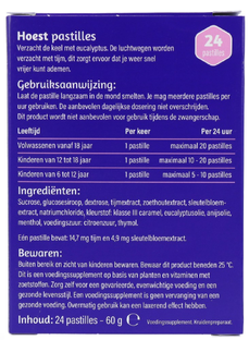 Dampo Hoestpastilles Tijm-Sleutelbloem 24ST
