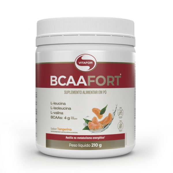 Vitafor BCAA Fort 210g Sabor Tangerina