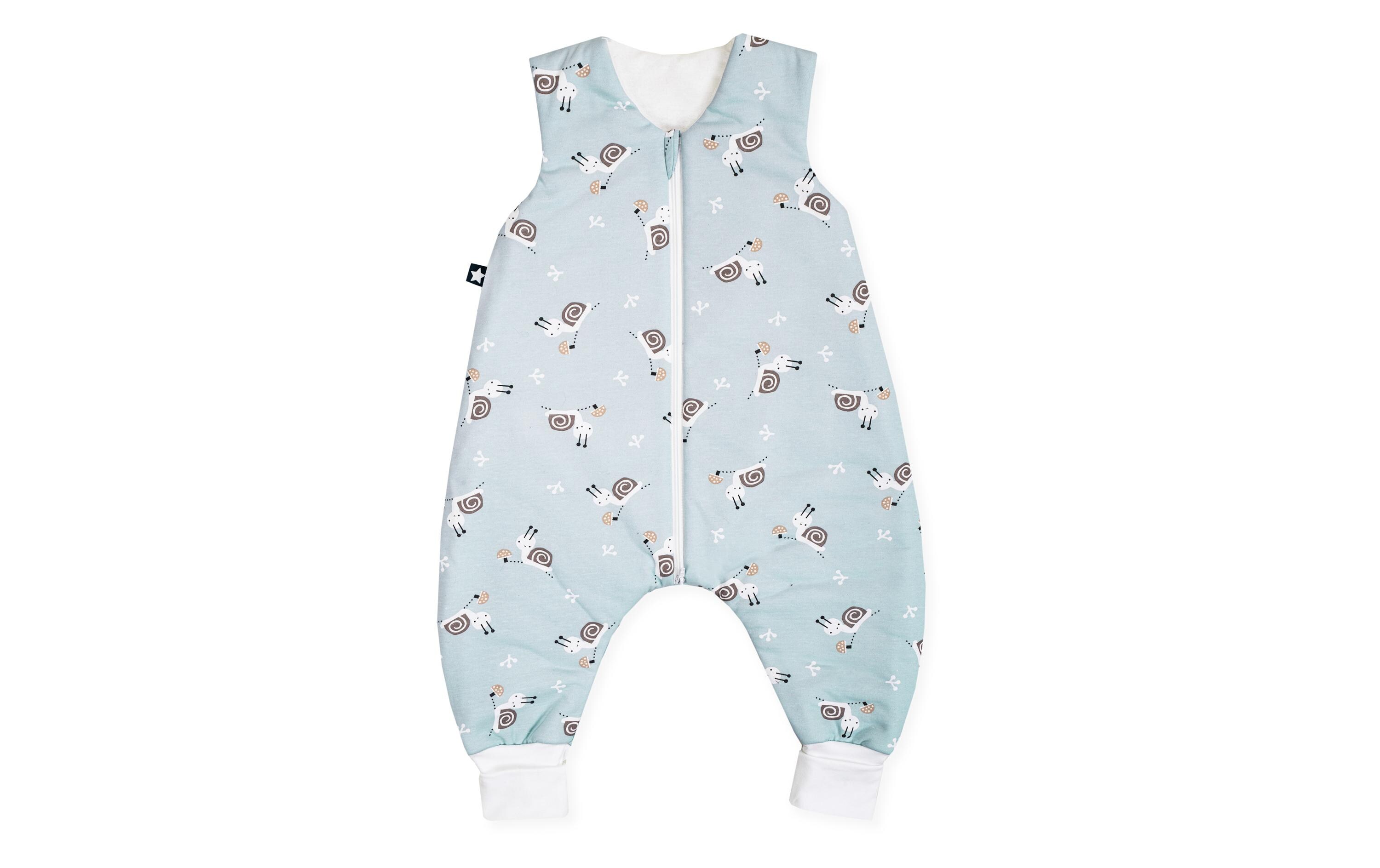 Baby-Ganzjahrschlafsack Jumper Jersey Schnecke 104 cmSchlafoverall Jumper für aktive Kinder