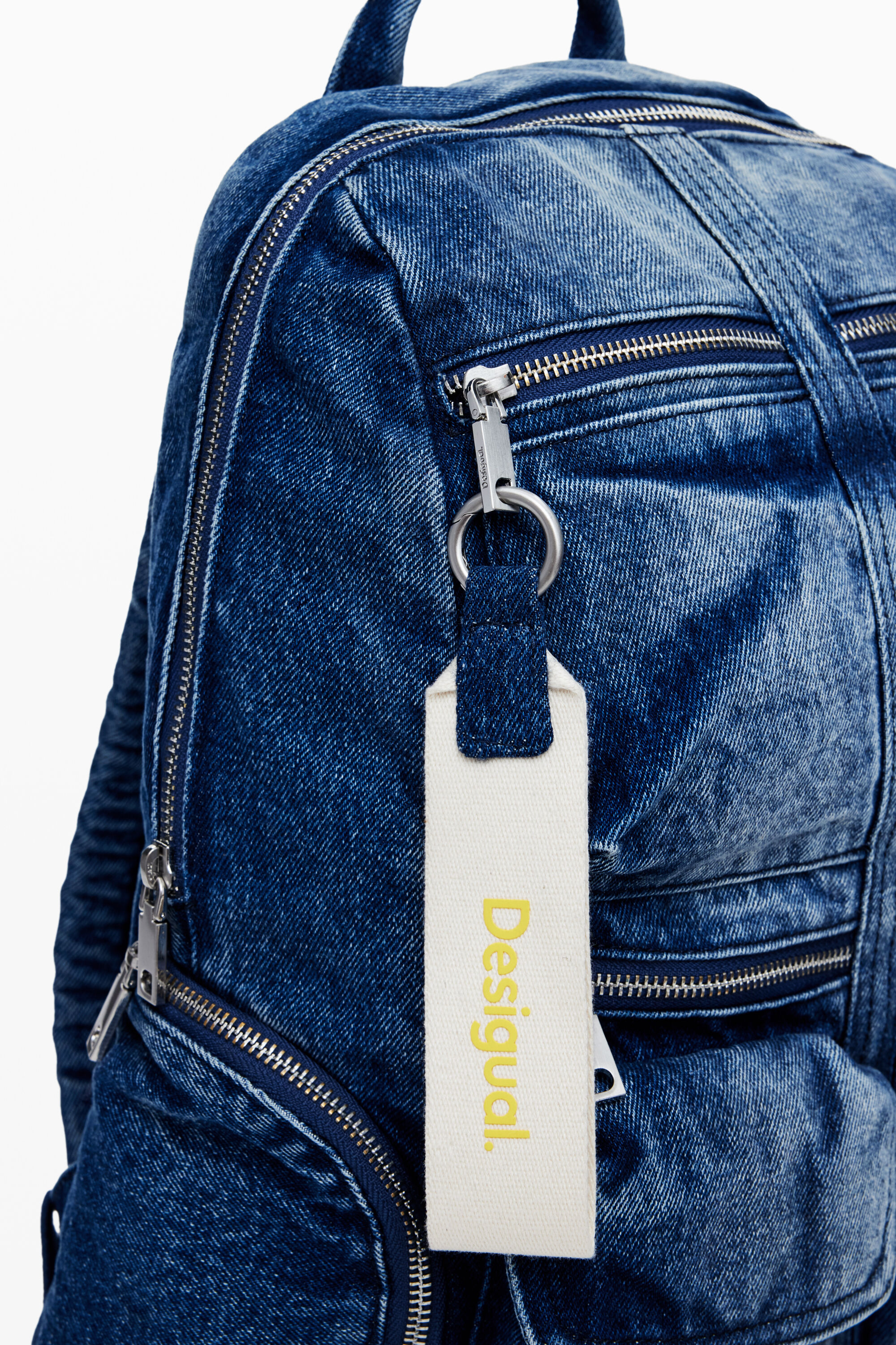 Mochila grande de jeans
