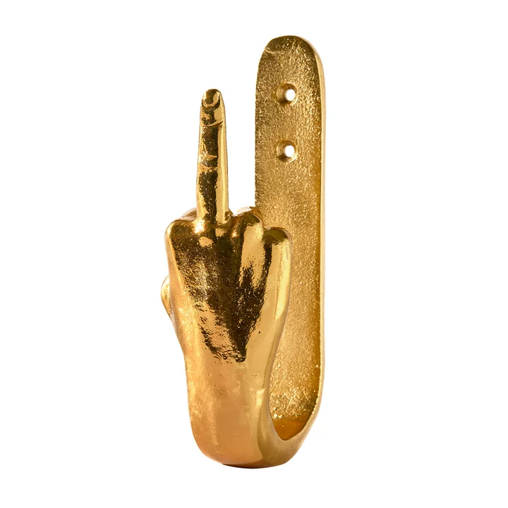 Pols Ptten - F-you Wandhaken, gold