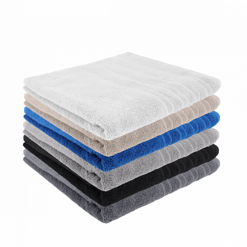 Pure4u set van 3 luxe hotel handdoeken - Grijs