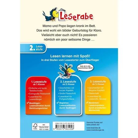 Ravensburger Leserabe 2. Klasse: Der verrückt verhexte Geburtstag