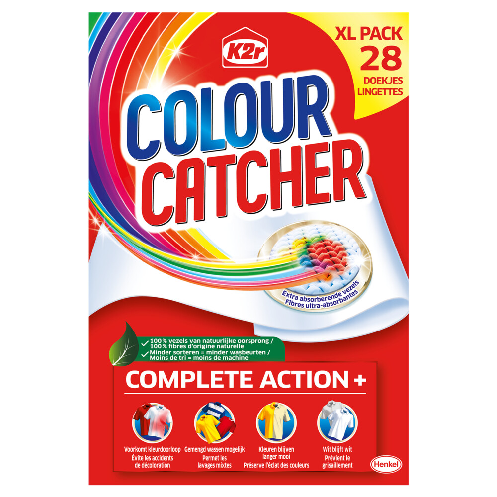 K2R Colour Catcher Doekjes28 stuks