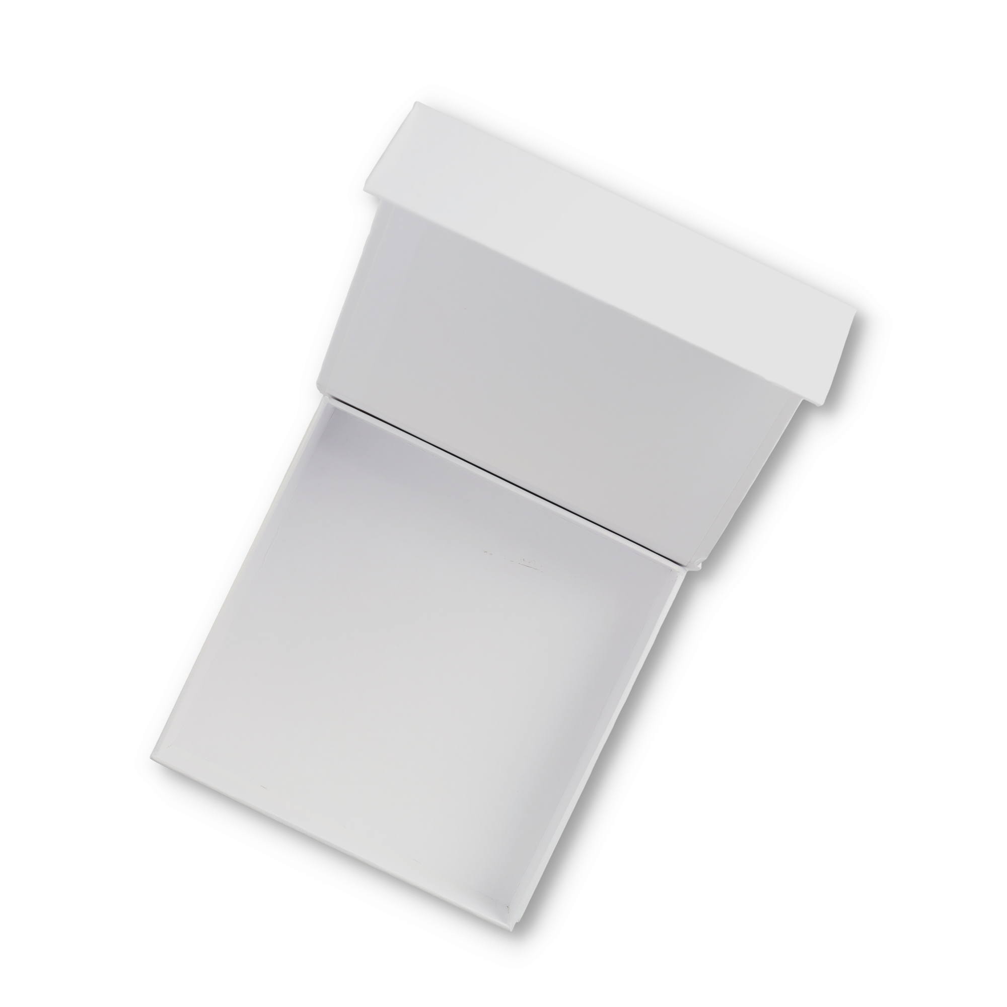 (16x16cm) Geschenk Schachtel Gift Box Verpackung mit Magnetischem Deckel - Weiss