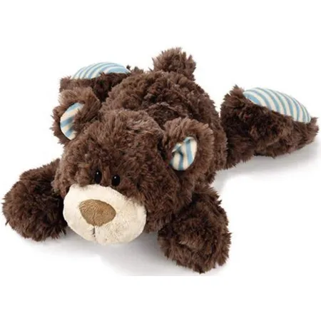 NICI Classic Bear 38154 Classic Bear liegend, braun, ca. 20 cm