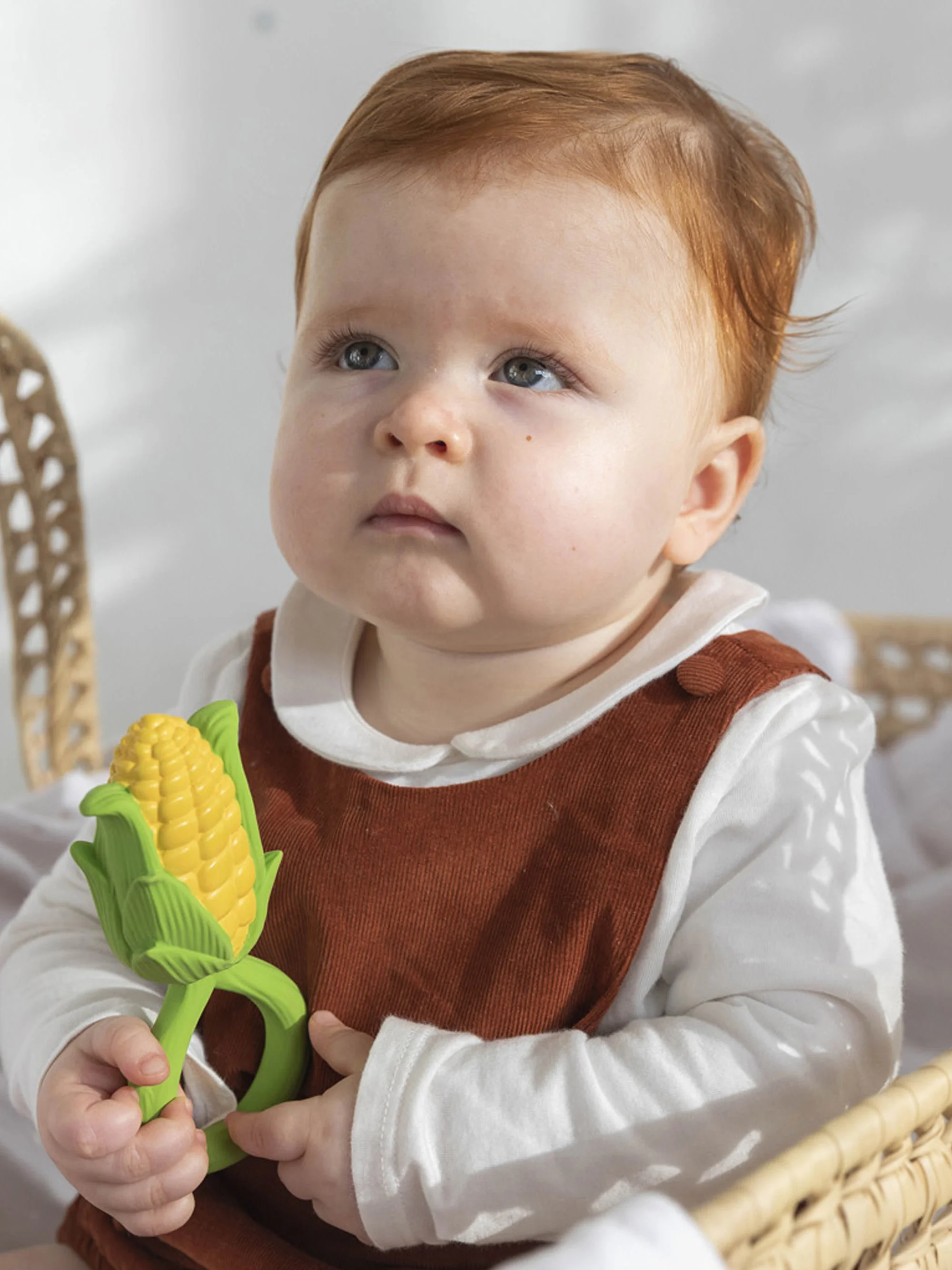 Handgemaakte rammelaar Corn