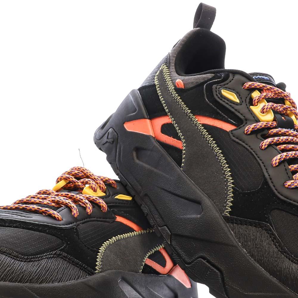 Puma Baskets Noires/Oranges Homme Puma Trinity