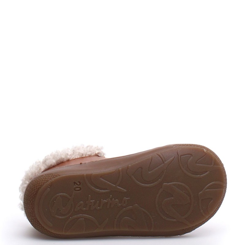 Naturino Naturino Cocoon Supersouple Coco Two Fourré Cognac