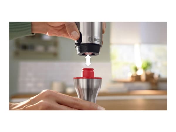 Bosch Serie | 6 ErgoMaster MSM6M810 - Håndmikser - 1.2 kW - rustfritt stål