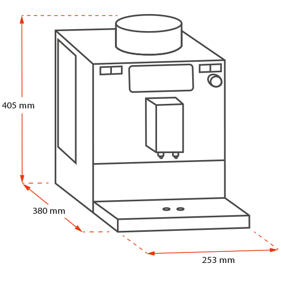 Varianza® CSP|Kaffeevollautomat Schwarz