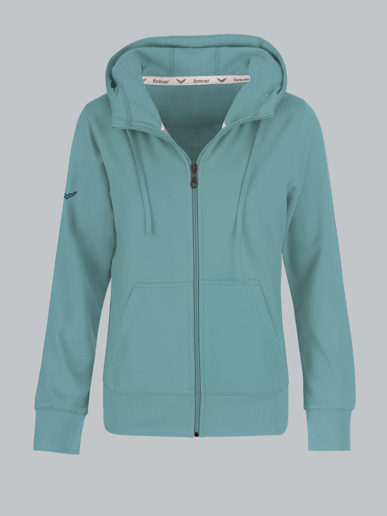 Kapuzenjacke Seegras