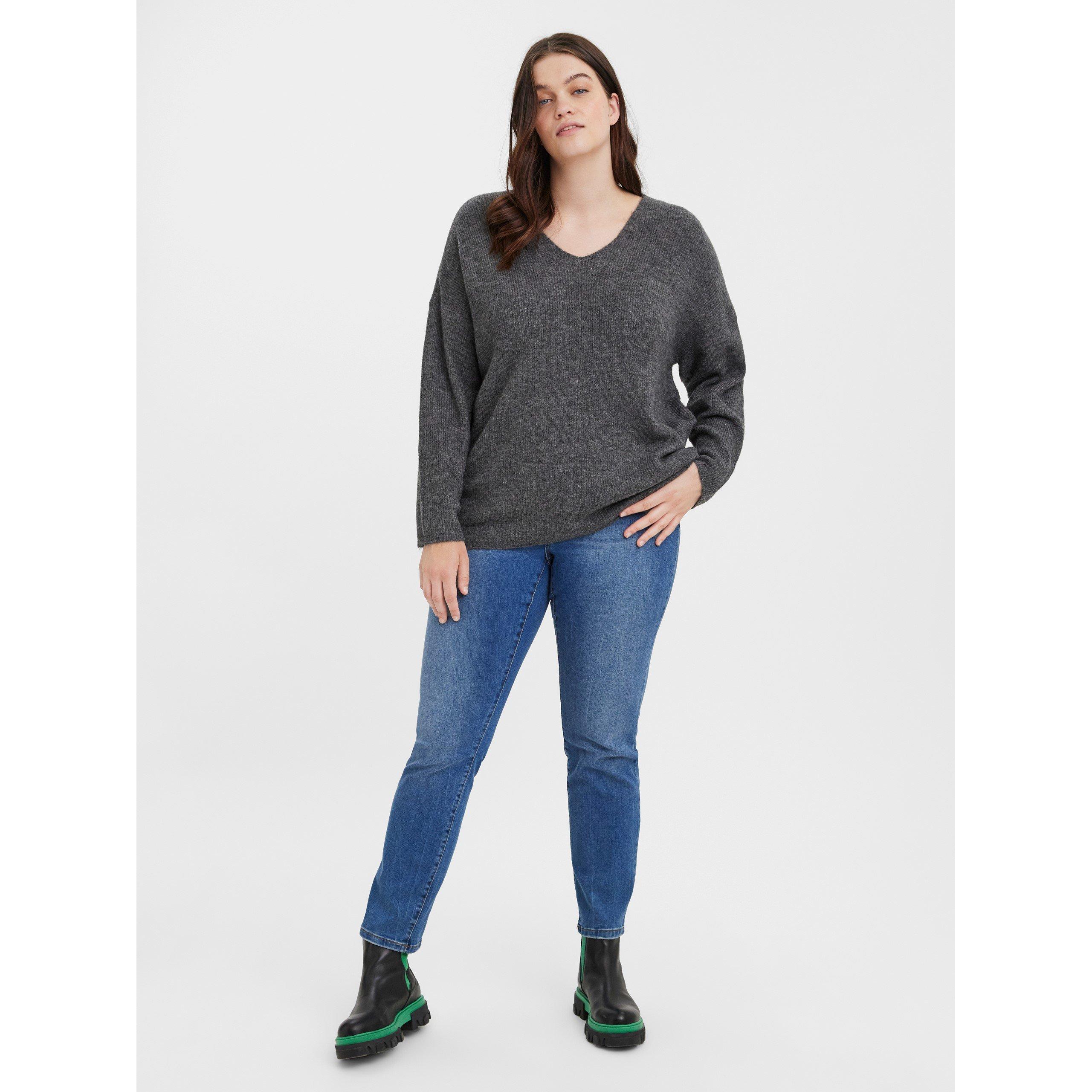 Vero Moda Lightweight Crew Jumper (Plus Size)