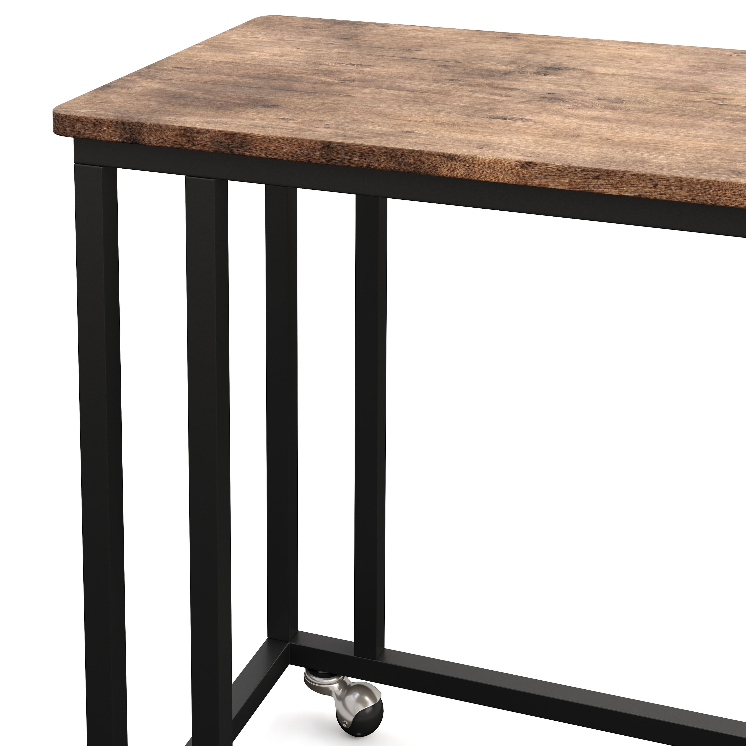 Beistelltisch Vintage BONITA mit Rollen