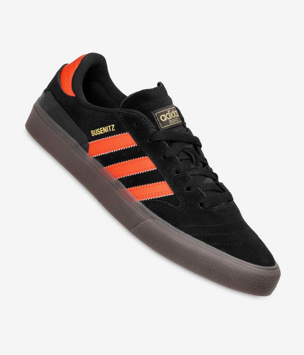 adidas Skateboarding Busenitz Vulc II Schuh (core black collegiate orange gum)