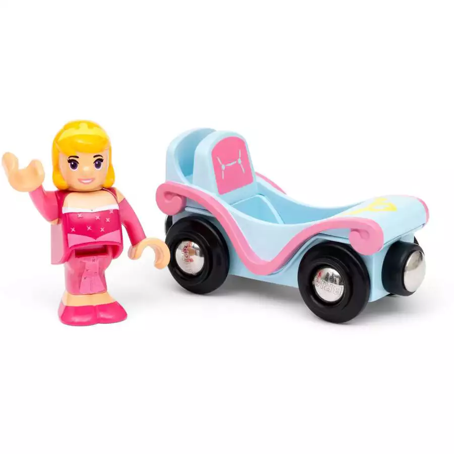 Brio BRIO  Princess Aurora mit Waggon bunt