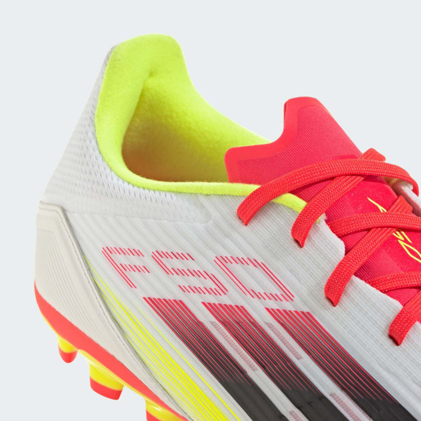 F50 League 2G/3G AG Cloud White/Core Black/Solar Yellow