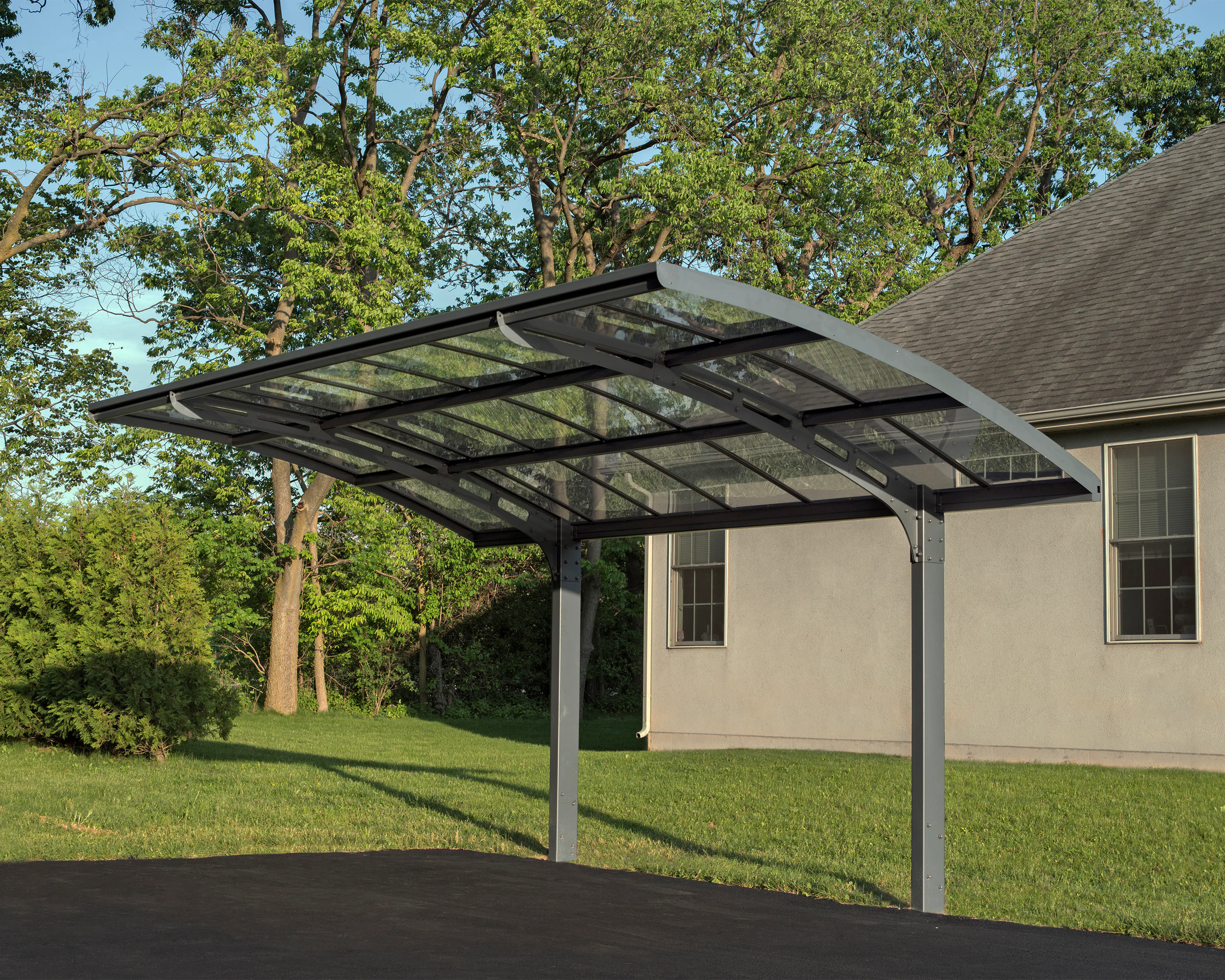 Palram - Canopia | Arizona Breeze 2.9 X 5 Carport, anthrazit