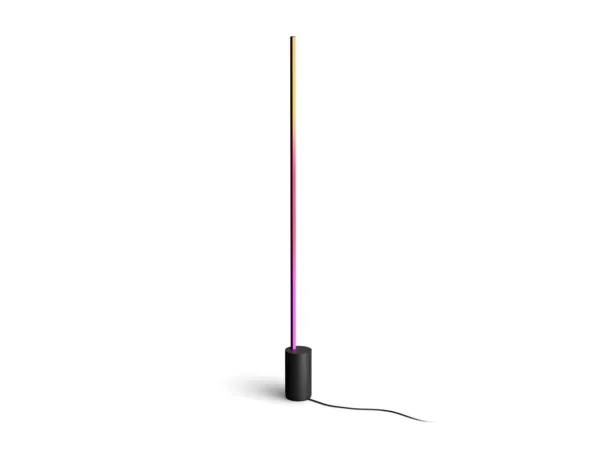 Philips Hue White and Color Ambiance Gradient Signe - Gulvlampe - LED - 29 W - 16 millioner farver/varmt til køligt hvidt lys - 2000-6500 K - sort