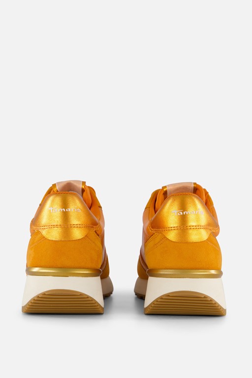 Tamaris Sneakers oranje Leer
