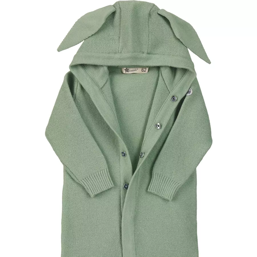 Sterntaler Strick-Overall grün