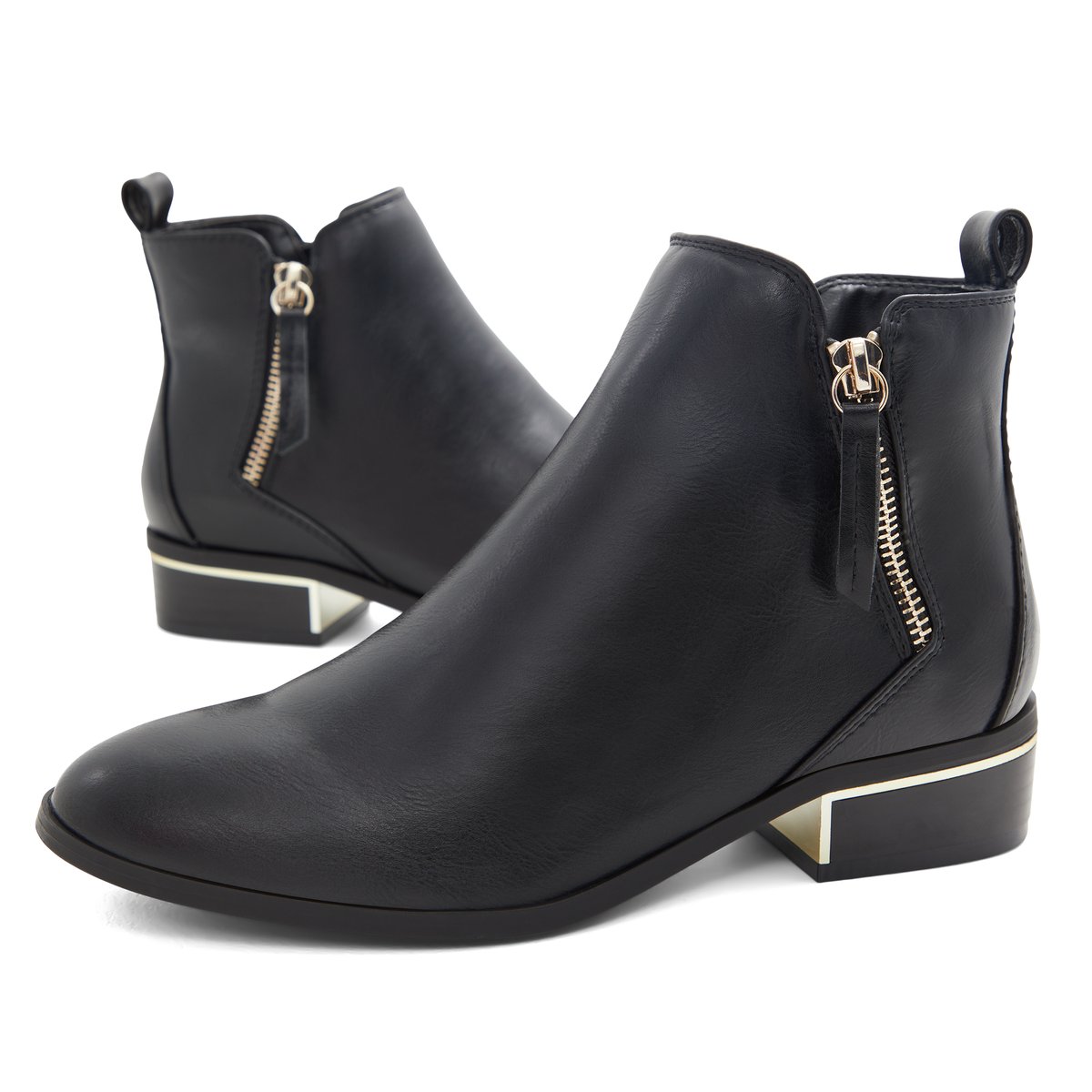 K STUDIO-Creaa-Bottines Habillées - Talon plat - Noir