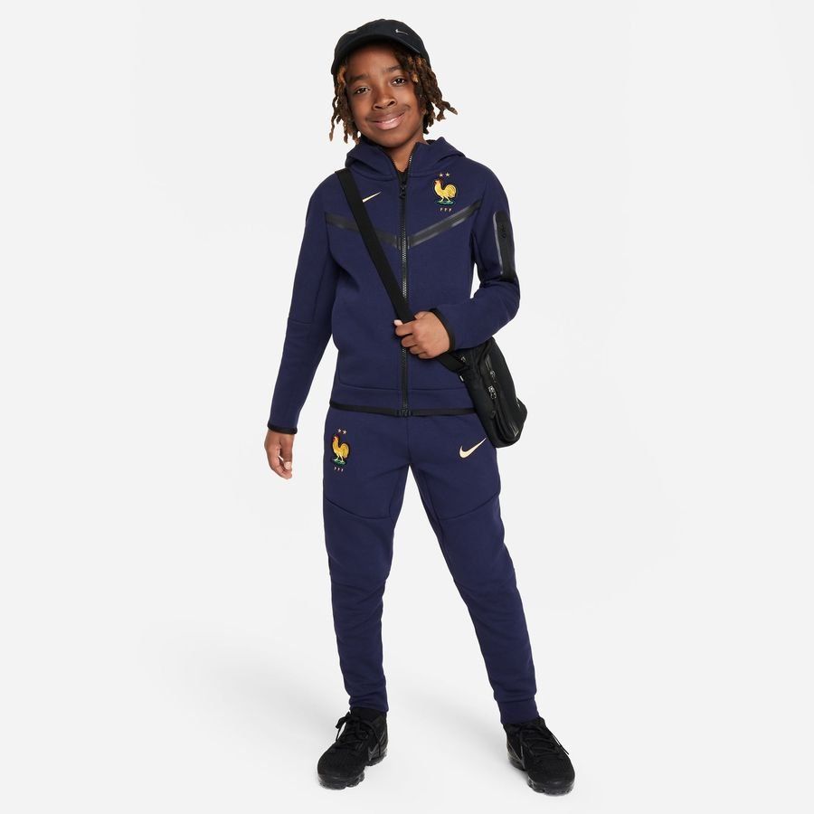 France Bas de Survêtement NSW Tech Fleece - Bleu/Or Enfant