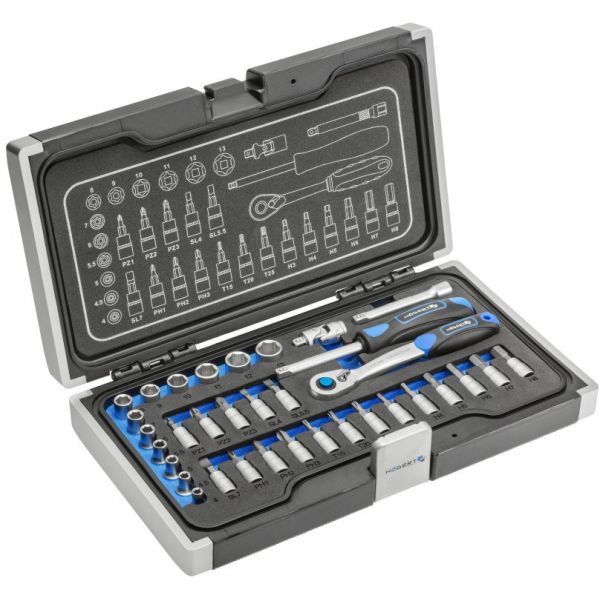 Hogert Conjunto de Ferramentas (34pcs) - HT1R464