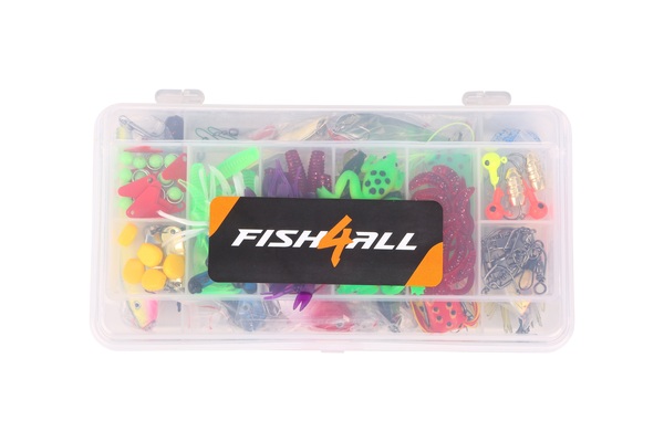 Kit de Leurres Fish4All Multi Lure Box (141 Pièces)