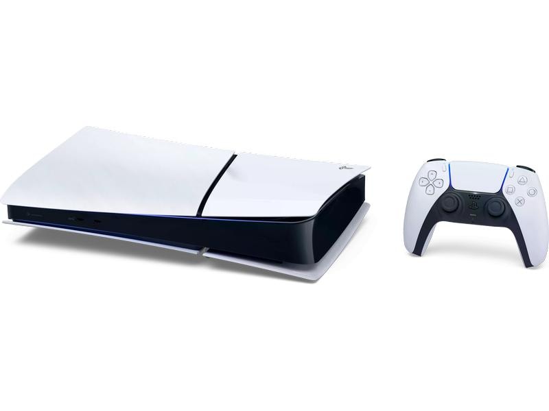 Sony PlayStation 5 Slim – Digital Fortnite Cobalt Star Bund PS5-Konsole Digital Edition mit Fortnite Cobalt Star Bundle-Gutschein und 8 kosmetischen In-Game-Gegenständen