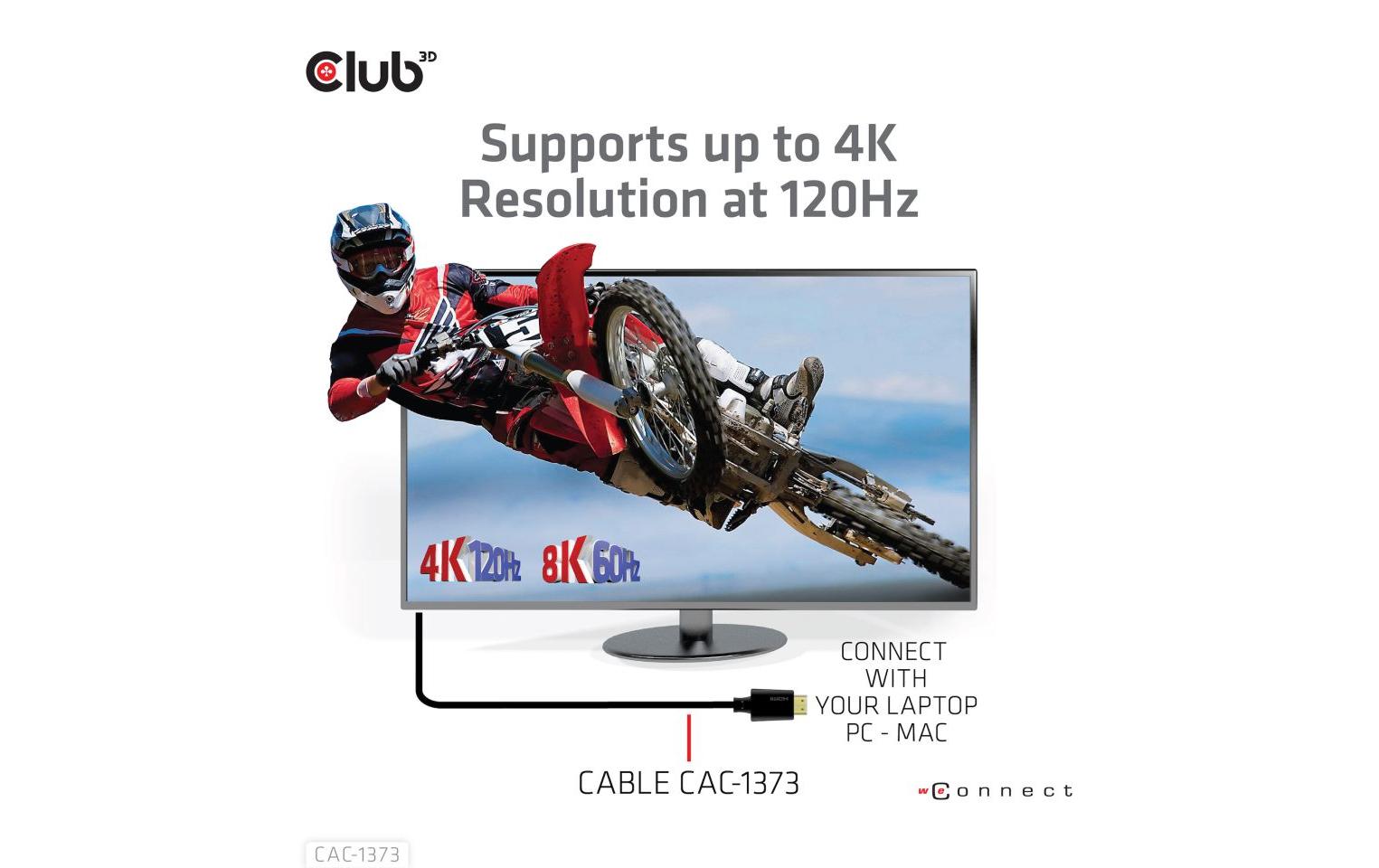 Kabel Ultra High Speed 4K120Hz, 8K60Hz HDMI 2.1 - HDMI, 3 mUltra High Speed HDMI 2.1-Kabel mit Unterstützung für Auflösungen bis zu 4K @ 120Hz oder 8K @ 60Hz