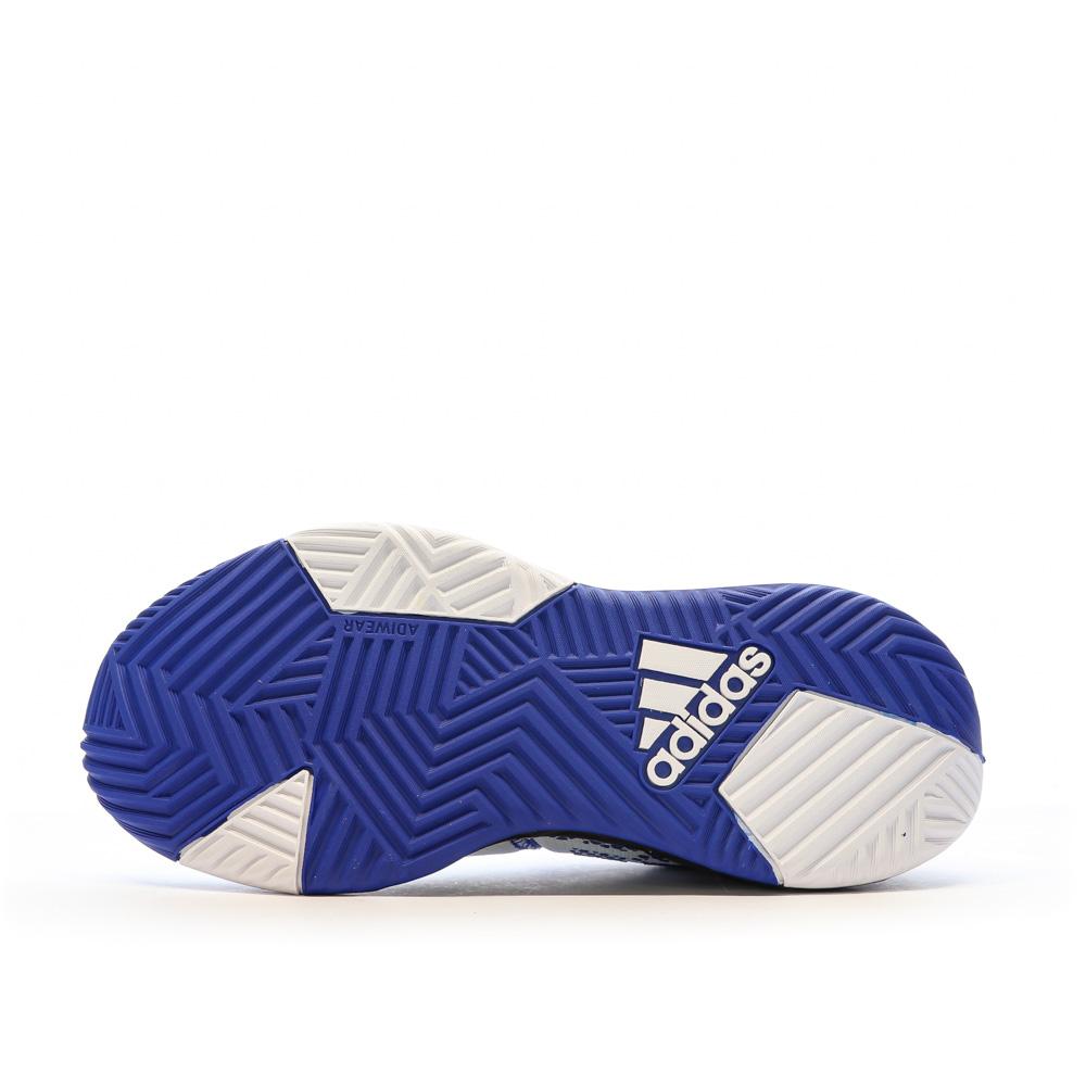 Adidas Baskets Blanches/Bleu Homme Adidas Ownthegame 2.0