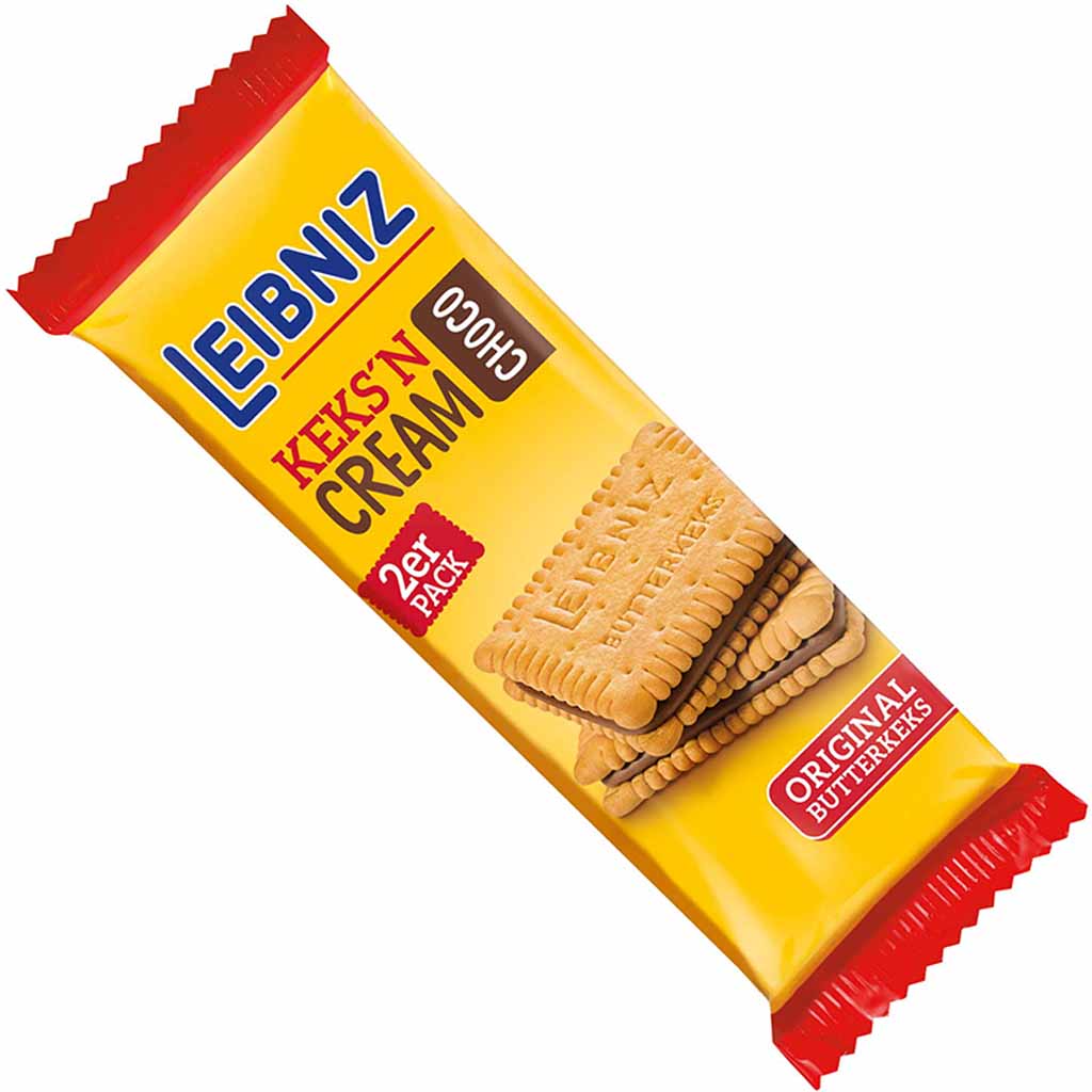 18x Leibniz Keks´n Cream Choco á 38g=684g MHD:1.8.25