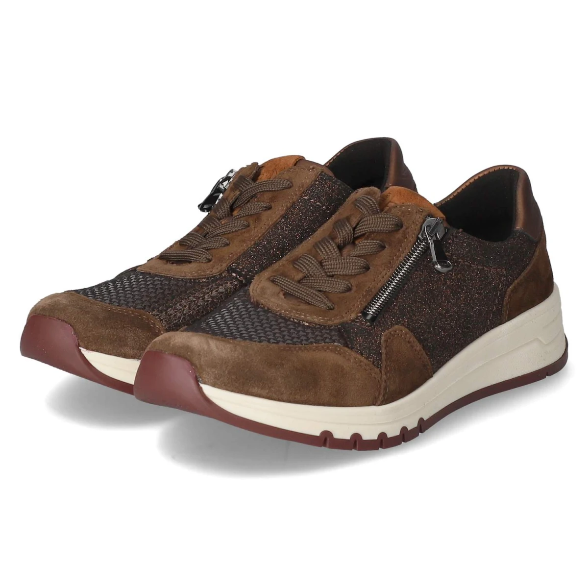 WaldläuferSchnürschuhe APRIL - WOOD ROST COGNAC