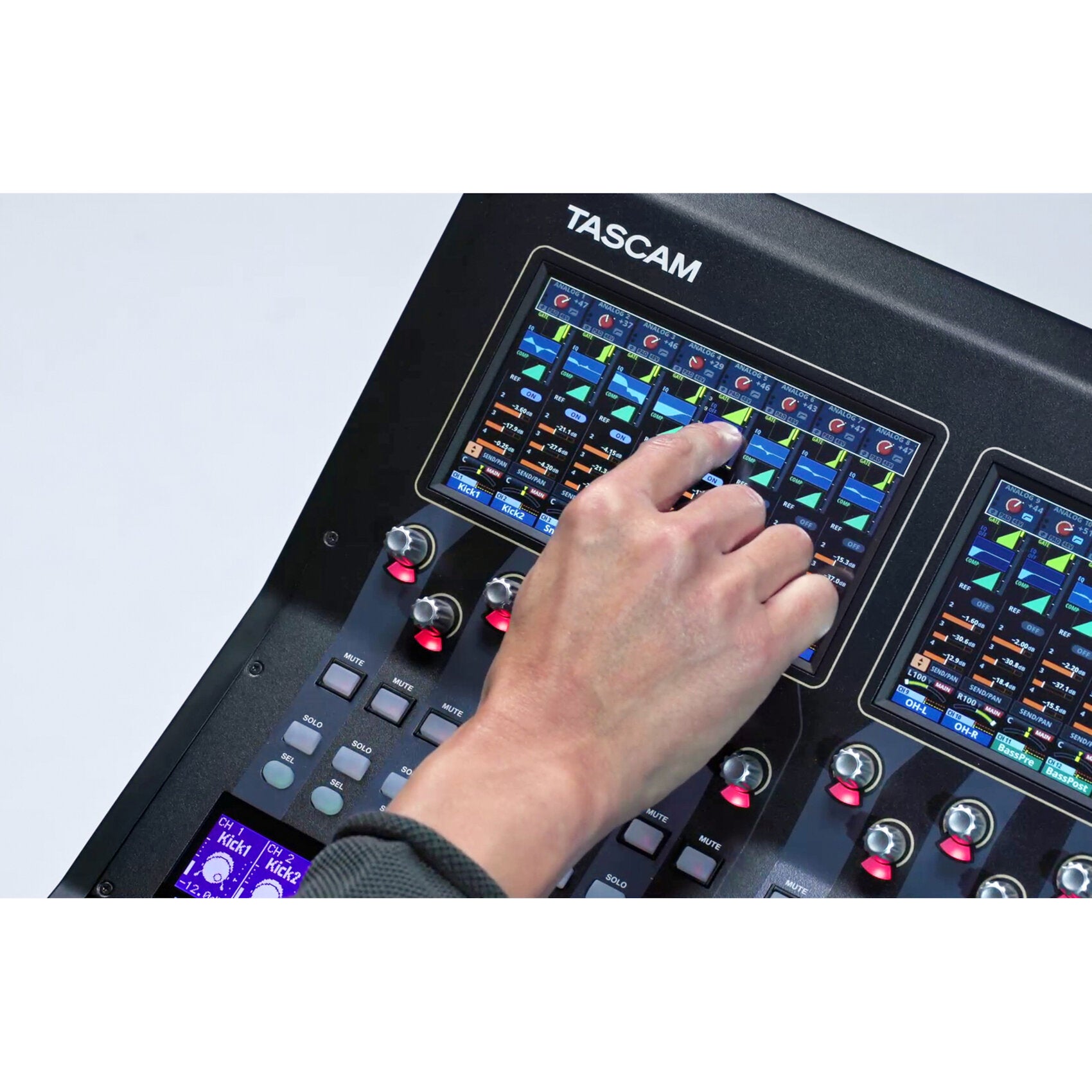 Tascam Sonicview 24 interactief digitaal mengpaneel
