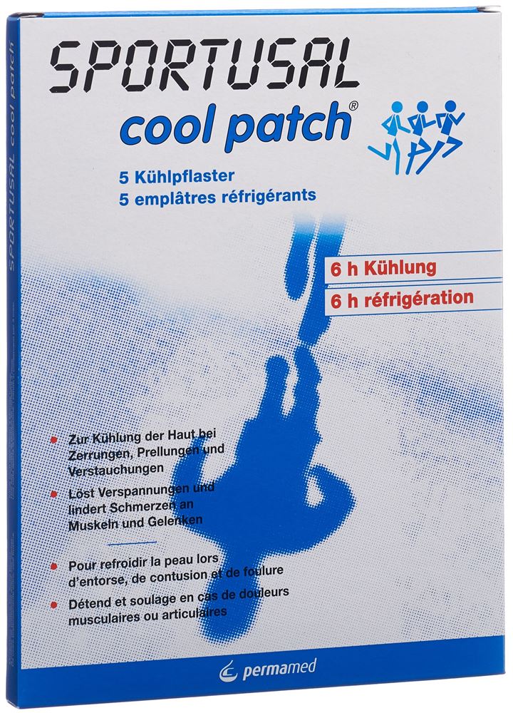 SPORTUSAL Cool Patch Pfl 5 Stk