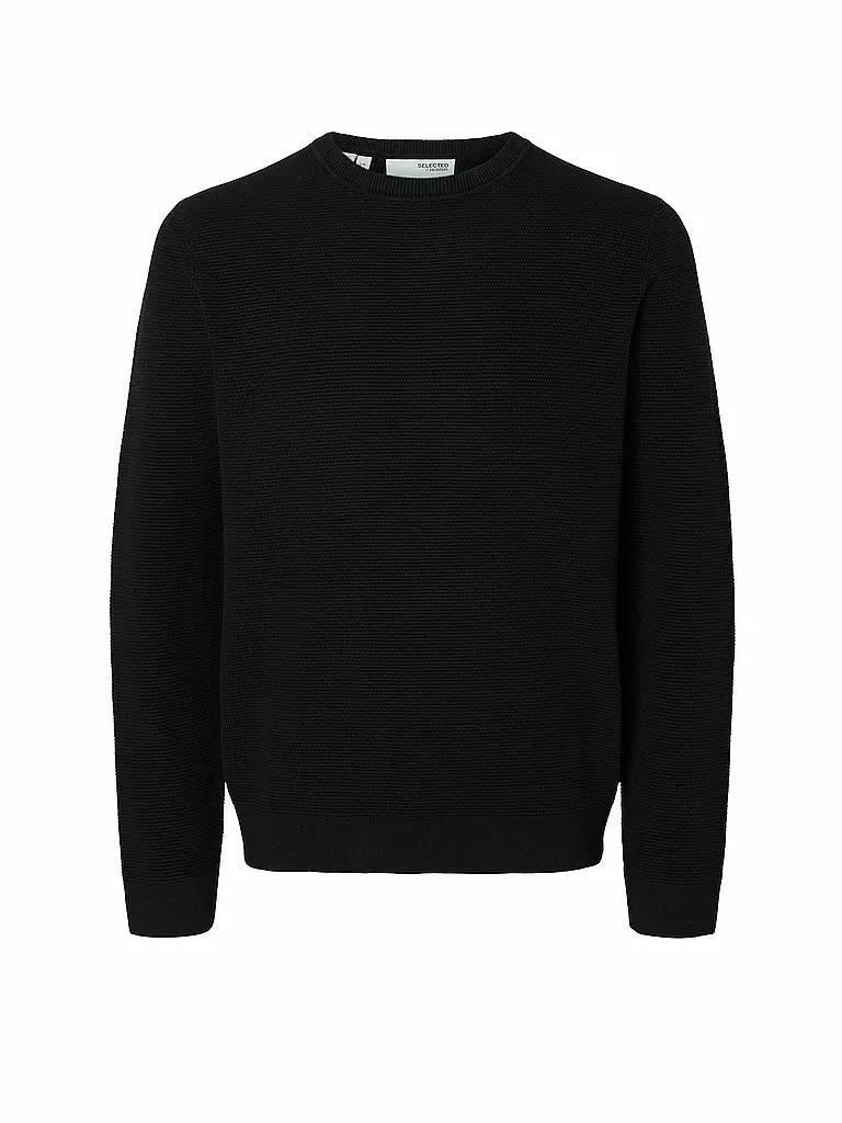 SELECTED Pullover SLHROSS schwarz