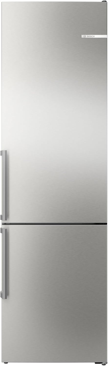 Kühl-Gefrier-Kobination 203 x 60 cm, Serie 6, KGN39AIAU, 260 L Kühlen & 103 L Gefrieren, Total No Frost, VitaFresh XXL - länger Frisch, Leise, Flex Interior, Gebürsteter Stahl, AntiFingerprint