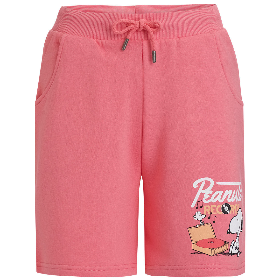 Jonas Nielsen Peanuts Joggingshorts mit Print rosa