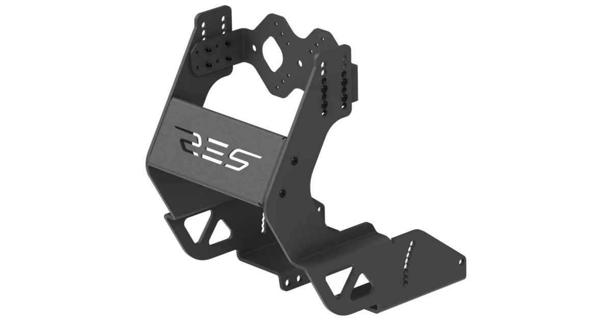 Res-TechX1 Monitor Stand Integrated Universal monitorarm  (Zwart)