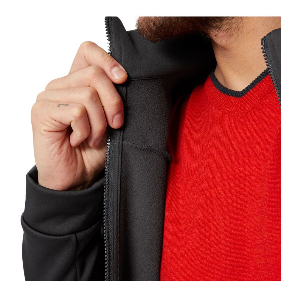 Helly Hansen CREW FLEECE - Veste Homme ebony
