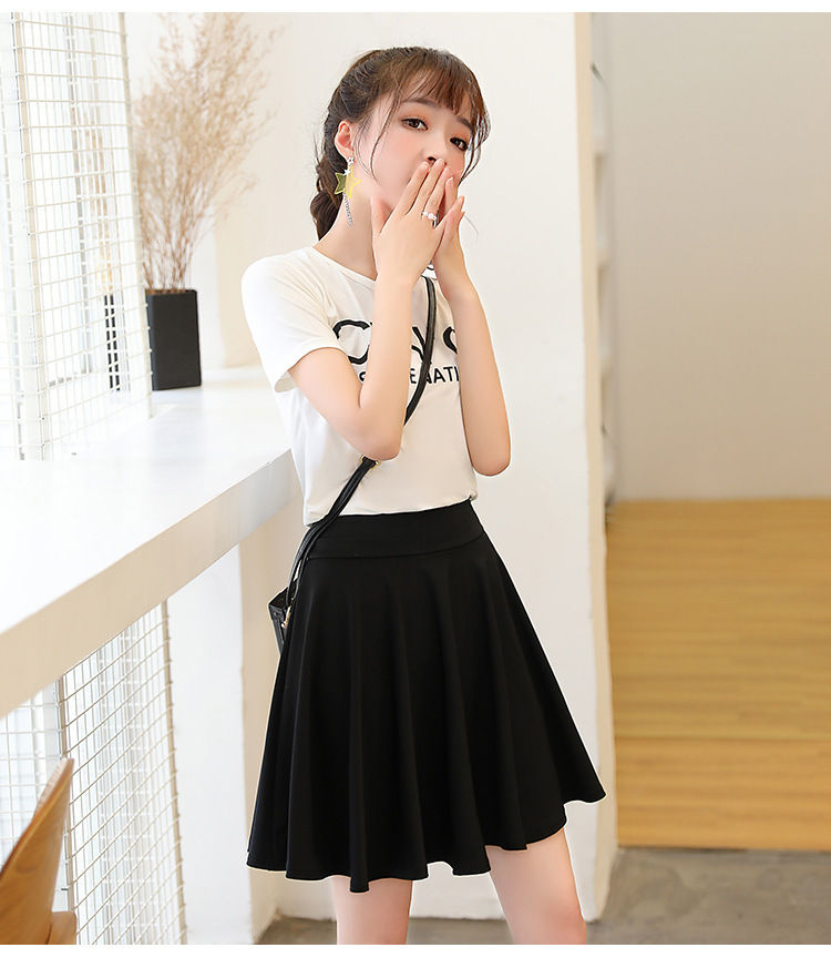 Niji Smile - A-lijn rok met ingezette shorts