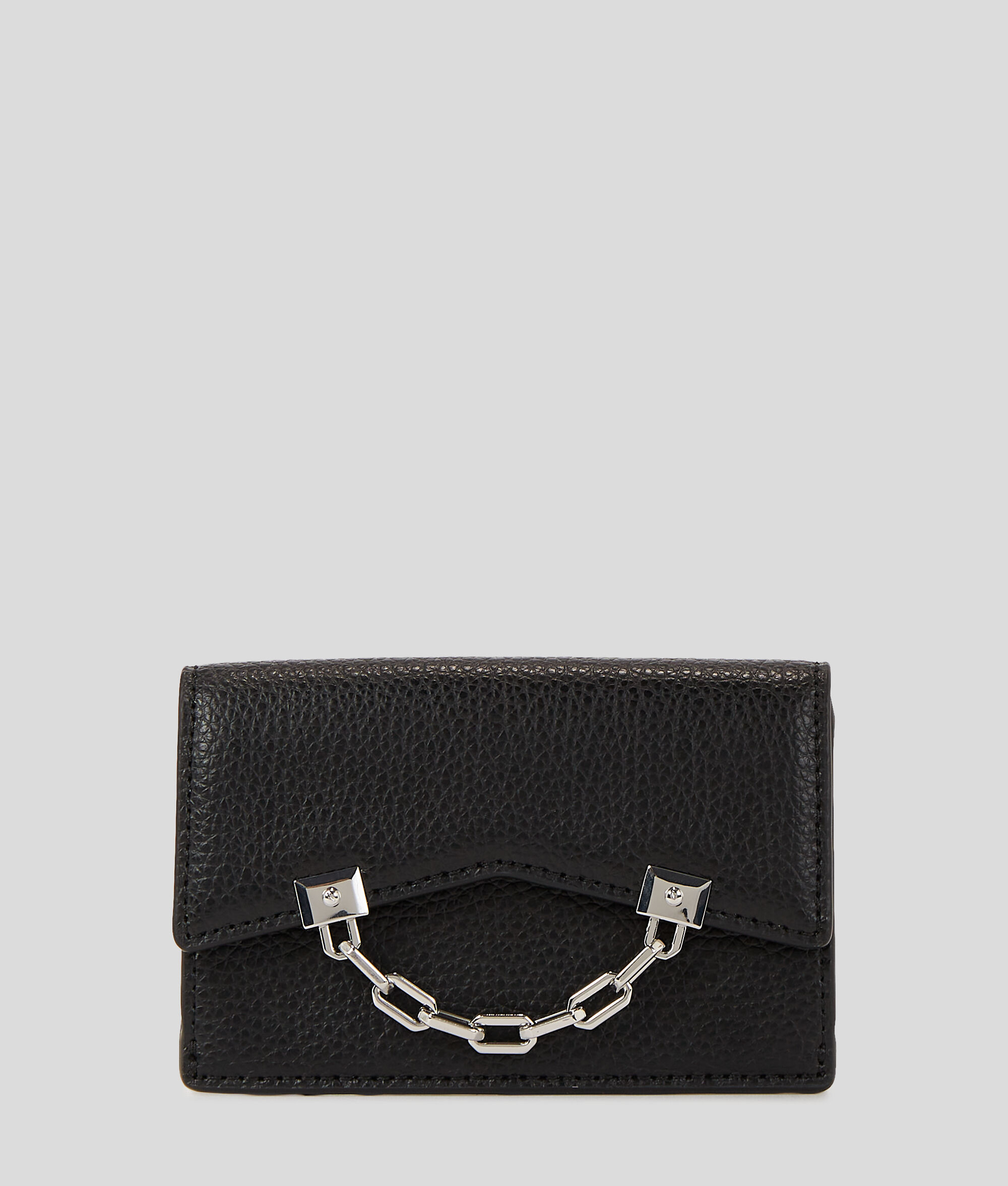 PORTE-CARTES EN CUIR GRAINÉ K/SEVEN